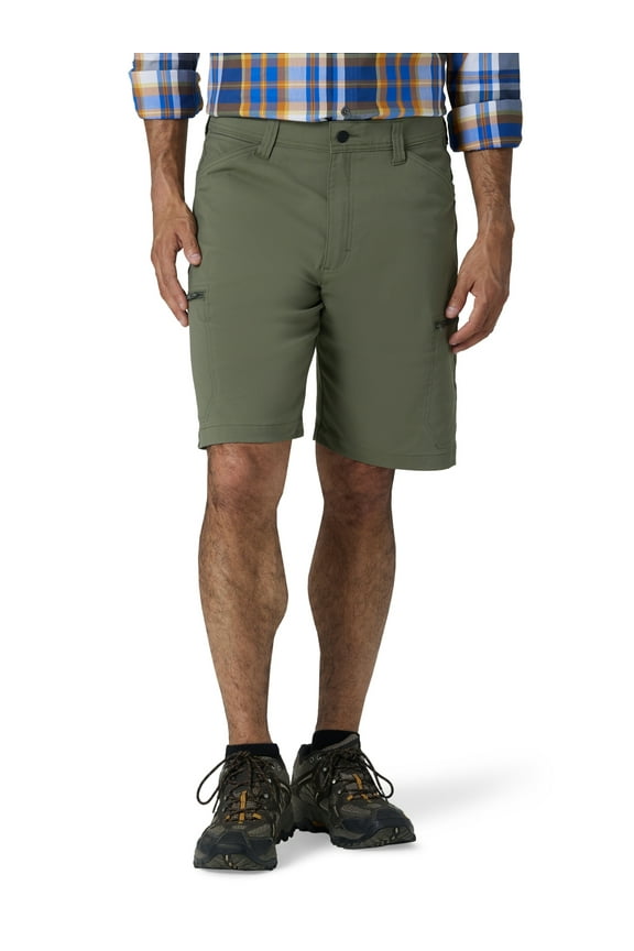 Men's & Big Men's Performance Zip Cargo Shorts with UPF 50, Sizes 30-48