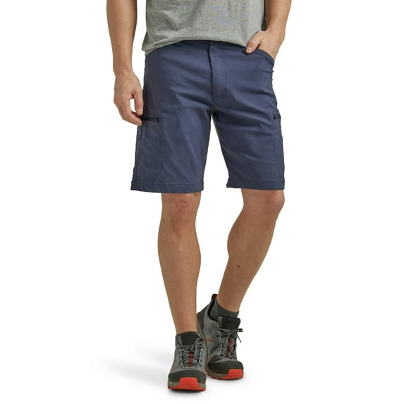 Wrangler Men's & Big Men's Performance Zip Cargo Shorts with UPF 50, Sizes 30-48