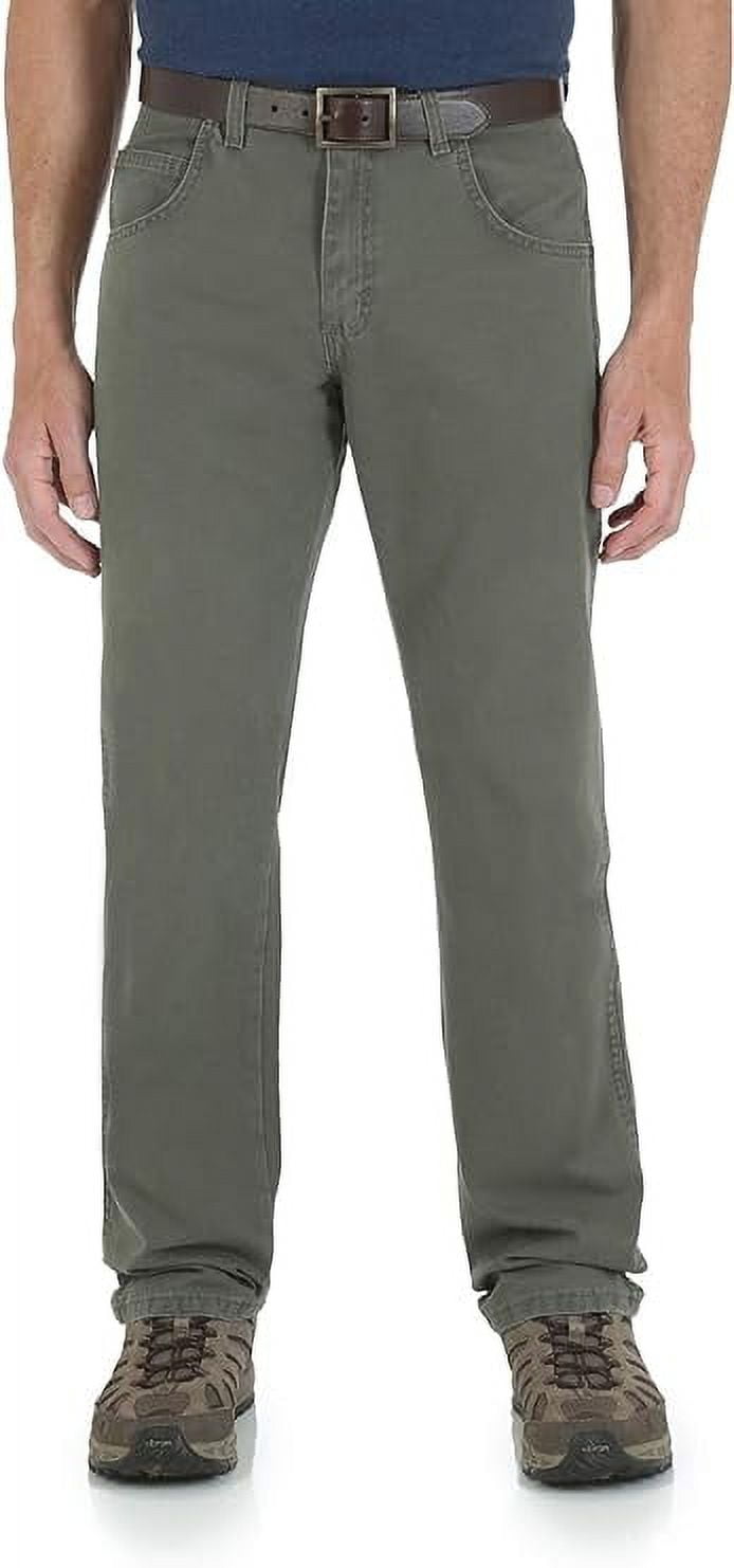 Comfortable Wrangler Men's Big Rugged Wear Pant, Zip Closure, Cotton ...
