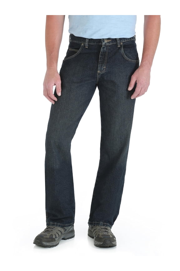 Men's Rugged Wear Relaxed Fit Straight Leg Jeans Union W46 L32