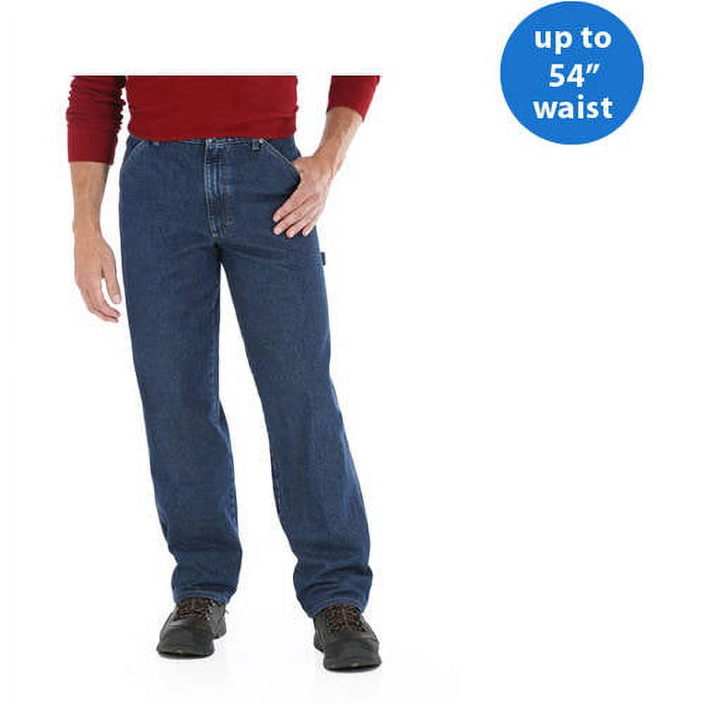 Wrangler Men's Big \u0026 Tall Carpenter Straight Leg Jean - Walmart.com