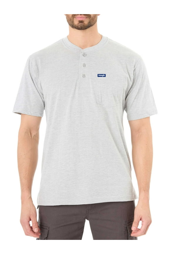 Men's Big and Tall Button Henley T-Shirts , Big Size's up to 6XL and Tall Size's up to 5XT