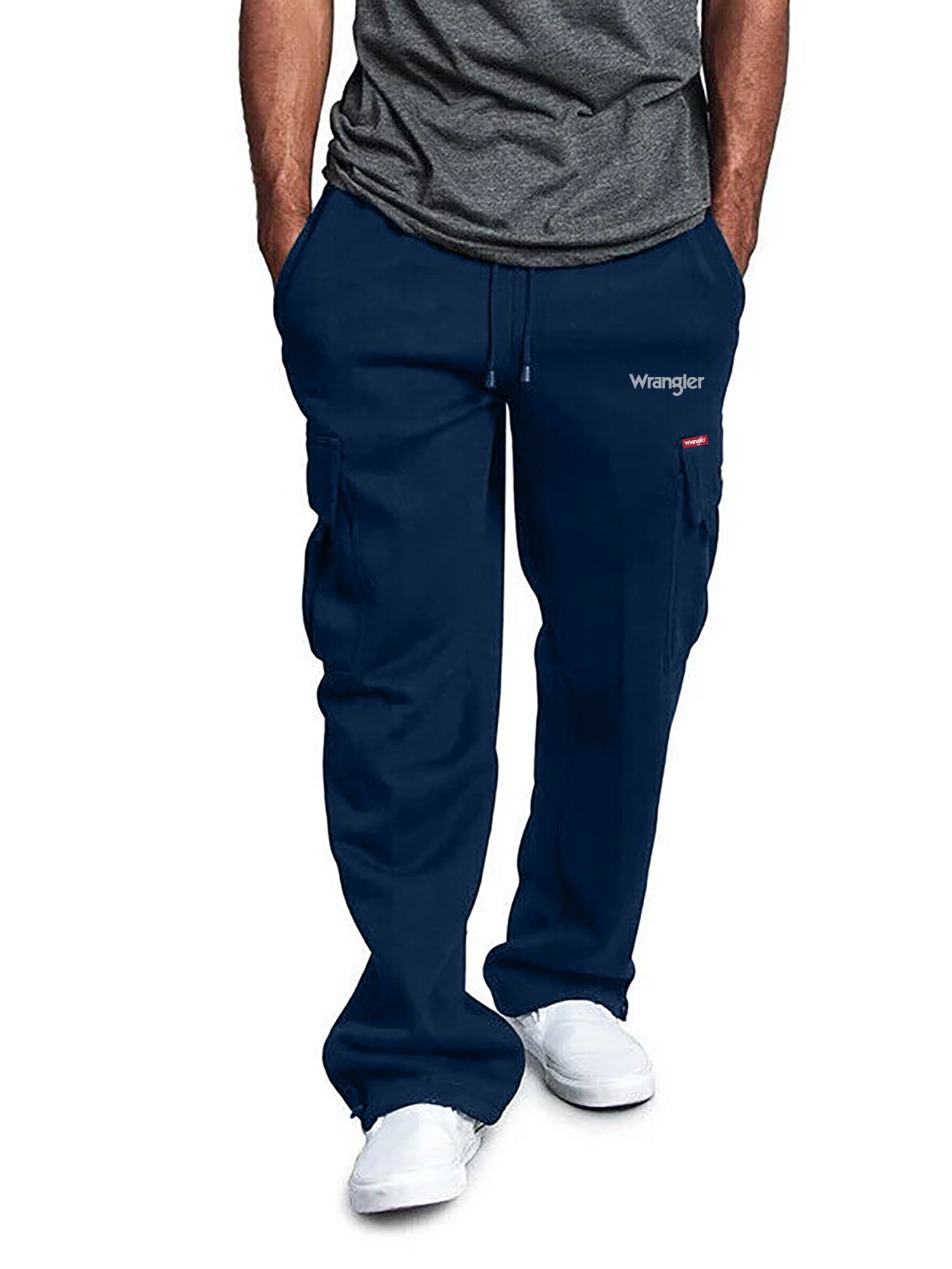 Wrangler Men s Big and Tall Cargo Sweatpant Big Size Up To 6XL And Tall Size Up To 4XT