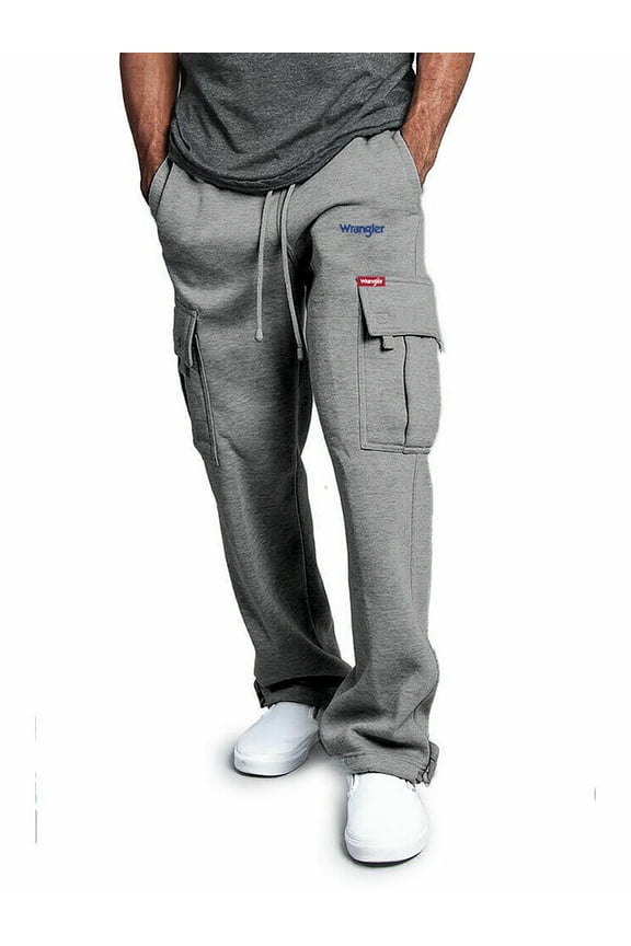 Men's Big and Tall Cargo Sweatpant ,Big Size Up To 6XL And Tall Size Up To 4XT