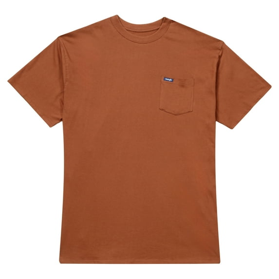 Wrangler Men’s Big and Tall Cotton Pocket T-Shirt, Sizes 1XL-6XL