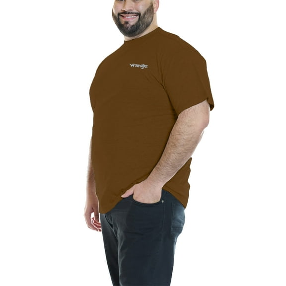 Wrangler Men’s Big and Tall Logo T-Shirt, Sizes 1XL-6XL