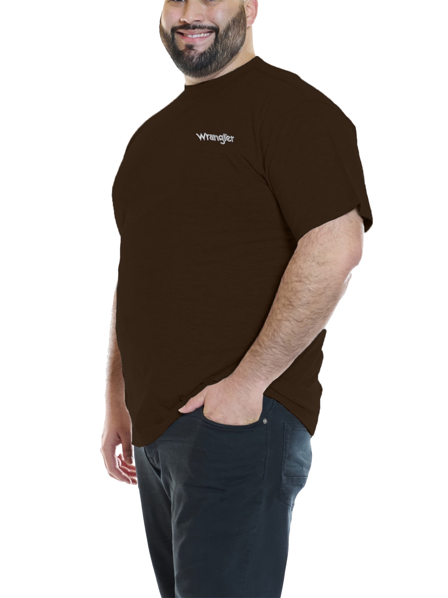 Wrangler Men’s Big and Tall Logo T-Shirt, Sizes 1XL-6XL