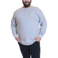 thumbnail image 1 of Wrangler Men's Big and Tall Long Sleeve Thermal Pocket T-Shirt ,Big size up to 6XL and Tall Size up to 5XT, 1 of 3