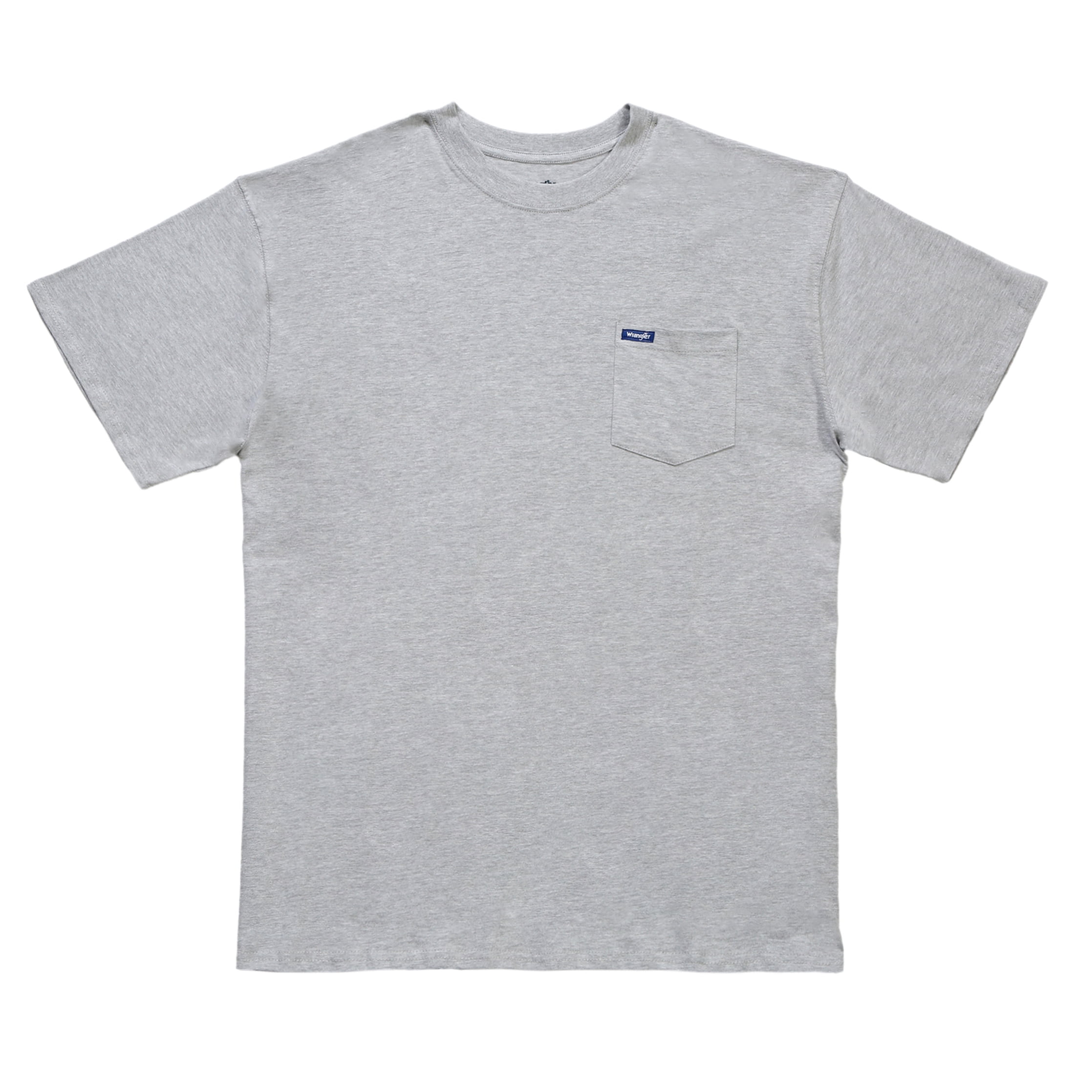 Wrangler Men's Big and Tall Pocket Tee ,Big size up to 6XL and Tall size up to 5XT