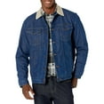 thumbnail image 1 of Wrangler® Men's Blanket Lined Prewashed Indigo Denim Jacket 74270PW, 1 of 2