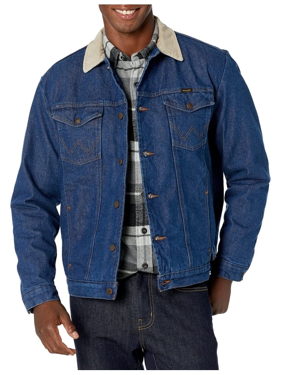 ® Men's Blanket Lined Prewashed Indigo Denim Jacket 74270PW