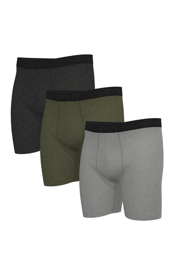 Five Star Premium Pro Venture Men’s 6" Boxer Briefs, 3-Pack
