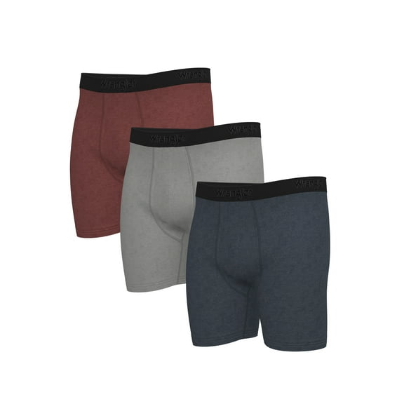 Wrangler Five Star Premium Pro Venture Men’s 6" Boxer Briefs, 3-Pack