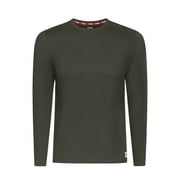 WRANGLER Brushed Performance Top Base Layer for Men, Thermal Fabric Long Sleeve Shirt, M-2XL