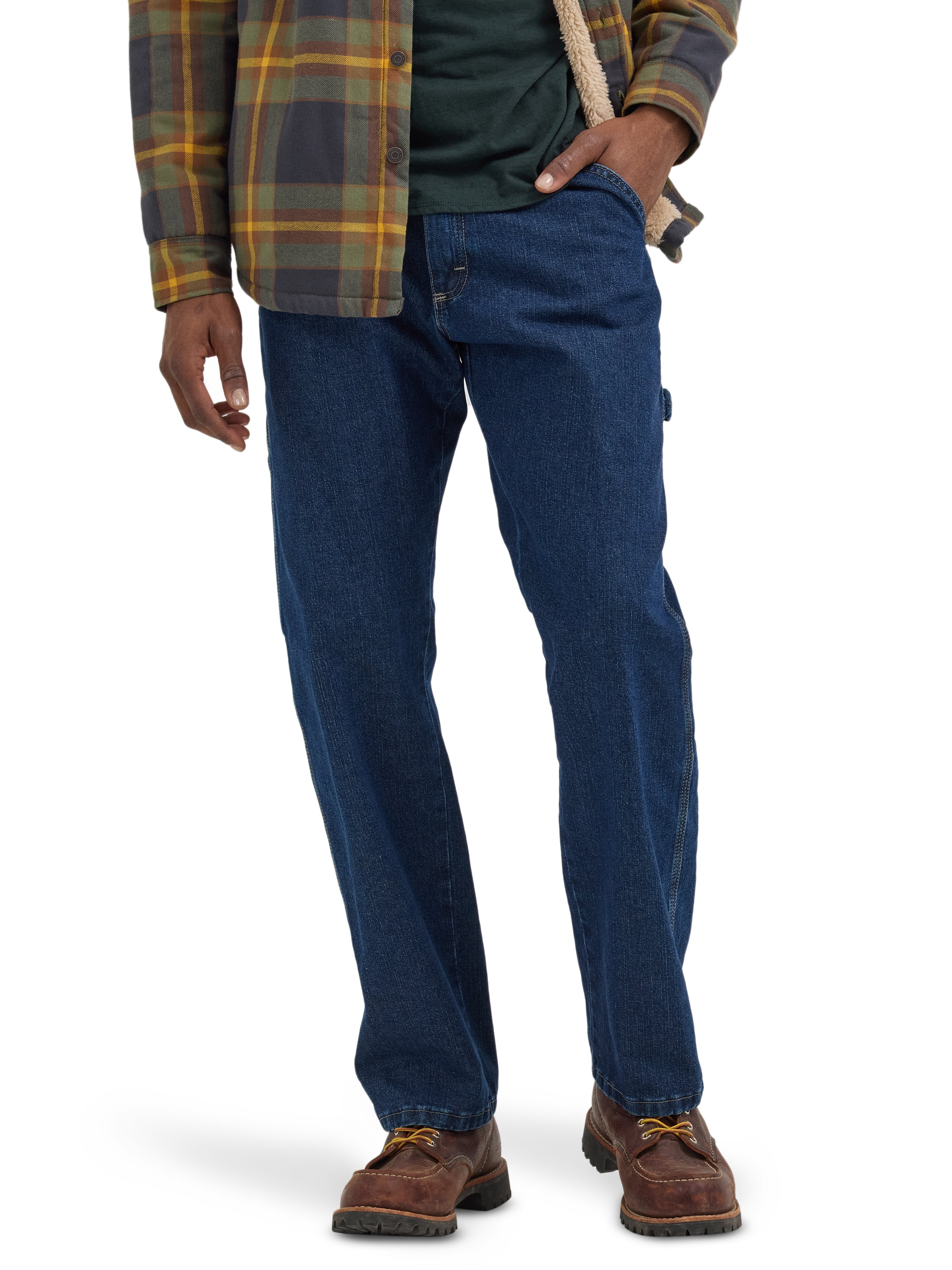 Wrangler Men's Carpenter Jean with Flex - Walmart.com
