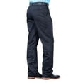 thumbnail image 1 of Wrangler Men's Casual Flat Front Western Pants Black 38W x 36L, 1 of 5