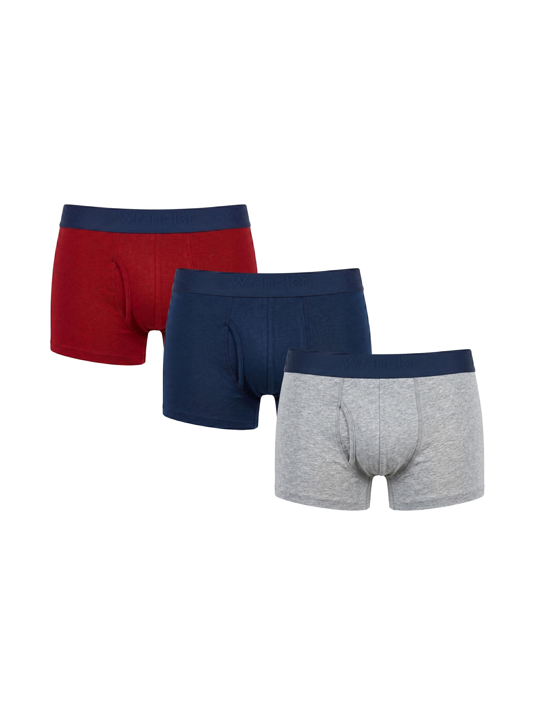 Wrangler Men's Comfort Cotton 3.5" Trunk, 6 Pack