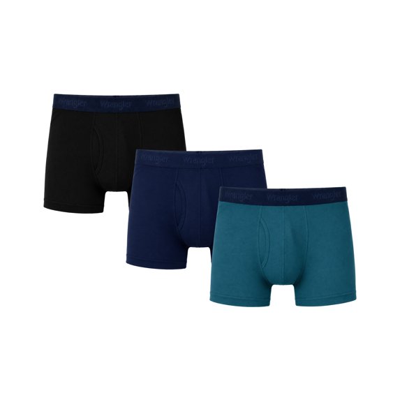 Wrangler Men's Comfort Cotton 6" Boxer Brief, 6 Pack