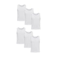 thumbnail image 1 of Wrangler Men's Comfort Cotton Tank, 6 Pack, 1 of 4