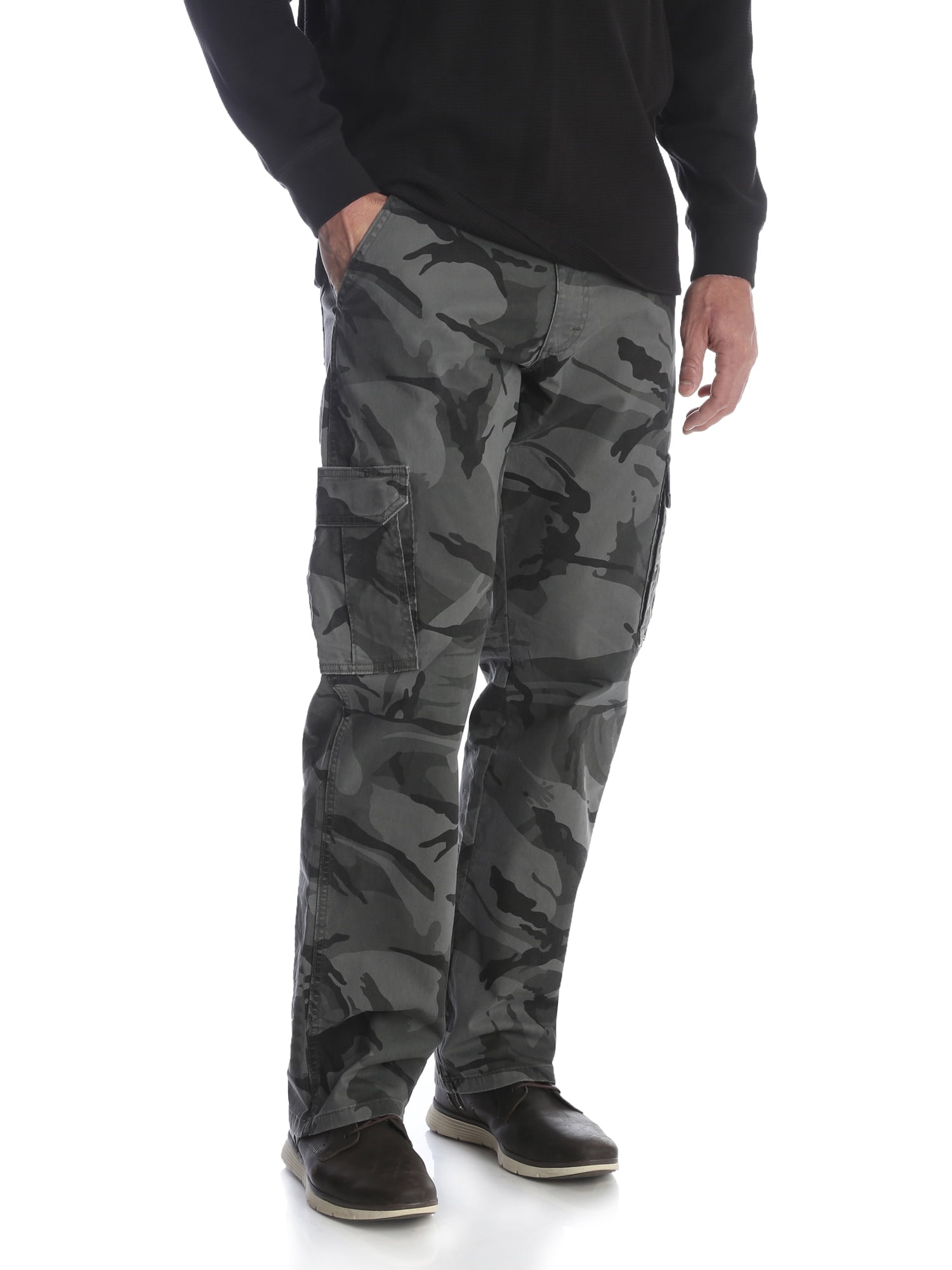 Wrangler Men's Comfort Solution Series Expandable Flex Waistband Cargo Pant