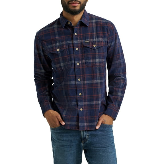 Wrangler® Men's Corduroy Overshirt, Sizes S-3XL