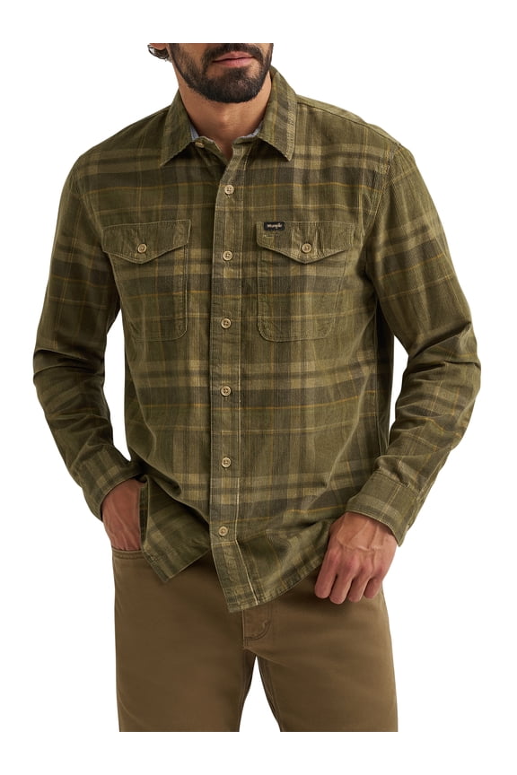 ® Men's Corduroy Overshirt, Sizes S-3XL