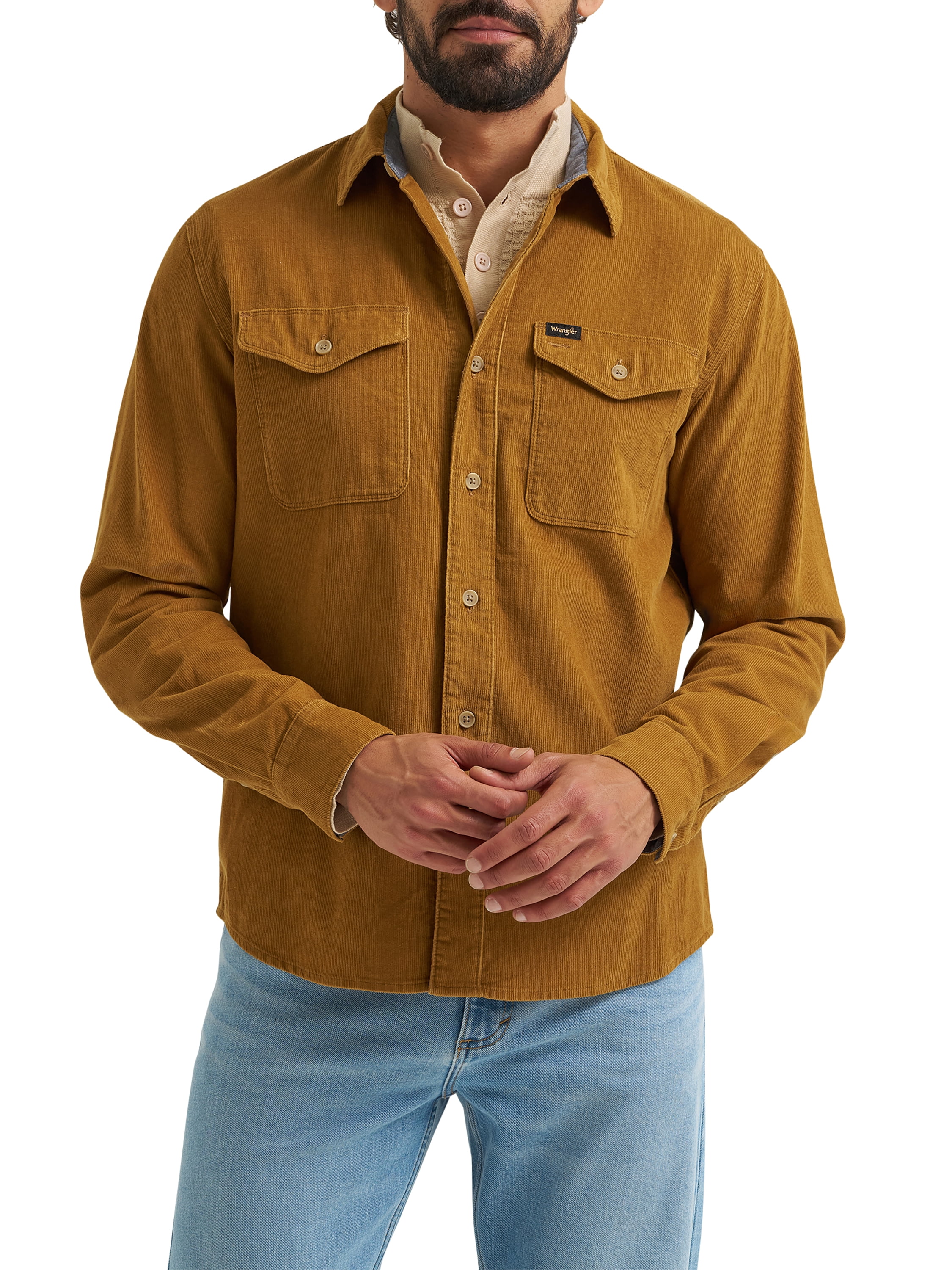 Wrangler® Men's Corduroy Overshirt, Sizes S-3XL