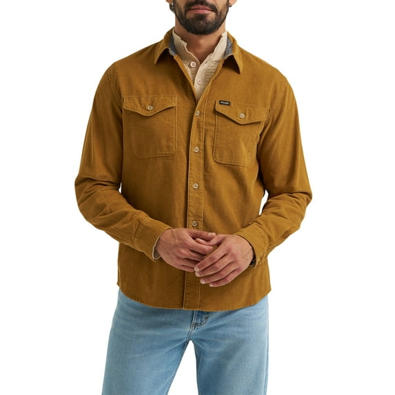 Wrangler® Men's Corduroy Overshirt, Sizes S-3XL