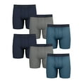 thumbnail image 1 of Wrangler Men's Cotton Stretch Boxer Brief Set, Boxer Briefs Underwear for Men, M, 6 Pack, 1 of 11