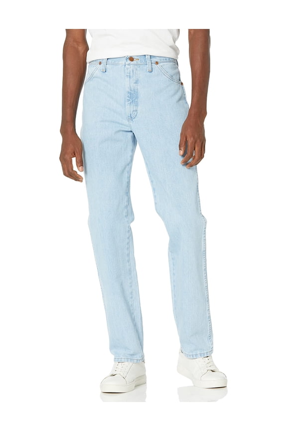 Men's Cowboy Cut Slim Fit Jean-Bleach