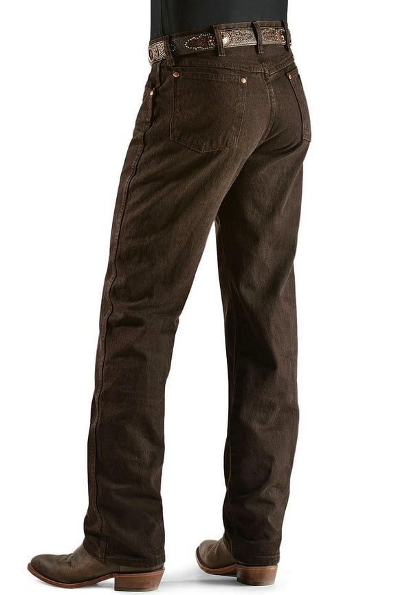 Men's Cowboy cut original fit Jean-black chocolate