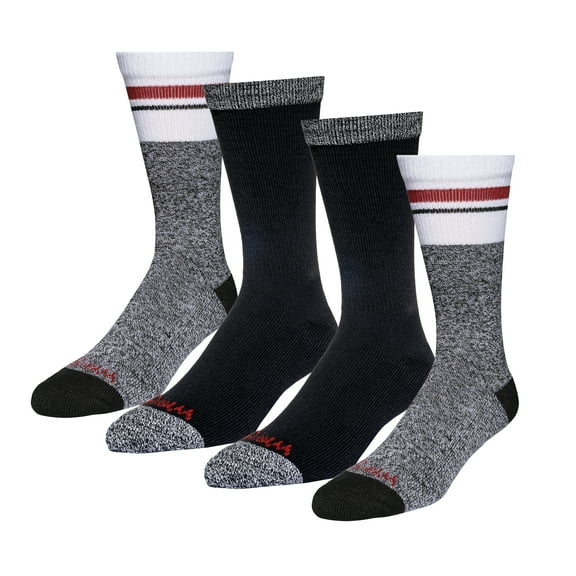 Wrangler Men's Cozy Cabin Socks ,4 Pack