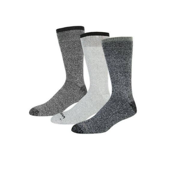 Wrangler Men's Crew Socks, 3-Pack
