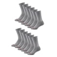thumbnail image 1 of Wrangler Men's Cushion Crew Socks, Work Socks for Men, 6 Pack, 1 of 4