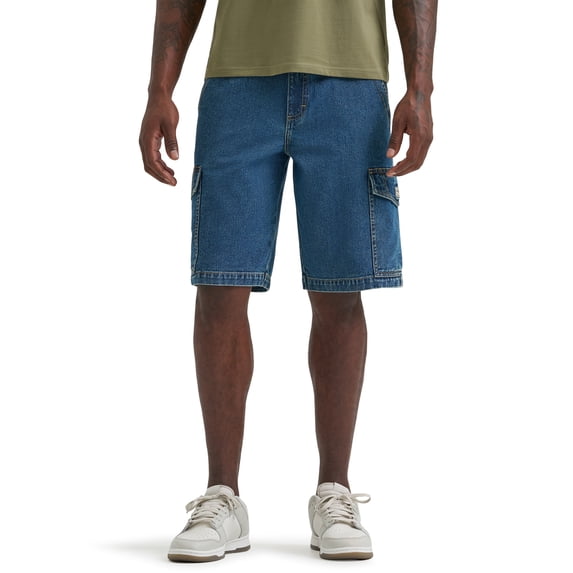 Wrangler® Men's Utility Streetwear Six Pocket Denim Cargo Short