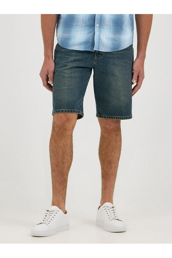 Men's Denim Stretch Relaxed Fit Carpenter Shorts
