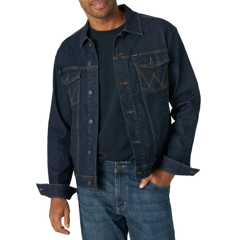 Wrangler Men\'s Denim Trucker Jacket