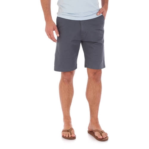 Wrangler Men s Flat Front Stretch Twill Short Walmart