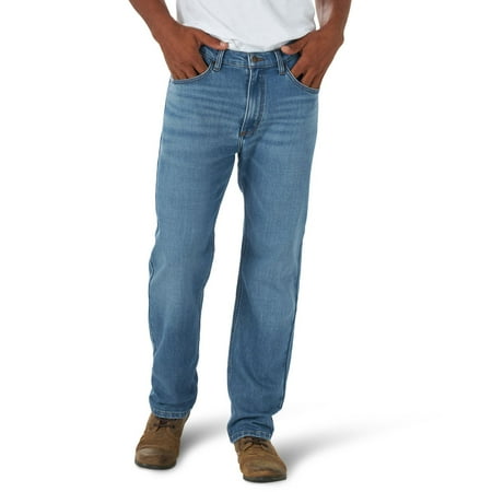 Men's Wrangler Regular-Fit Jeans Color: Navel Size: 38X32