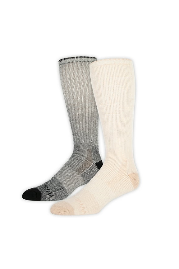 Men's Full Cushion Crew Socks, 2 Pack