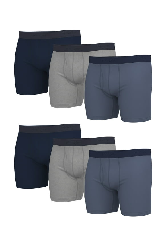 Men's Functional Fly Brief Underwear, Multicolor (6 Pack)
