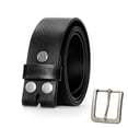 thumbnail image 1 of Wrangler Men's Genuine Leather Belt with Removable Buckle, 38mm Casual Belt for Jeans, Gifts for Men, 1 of 10