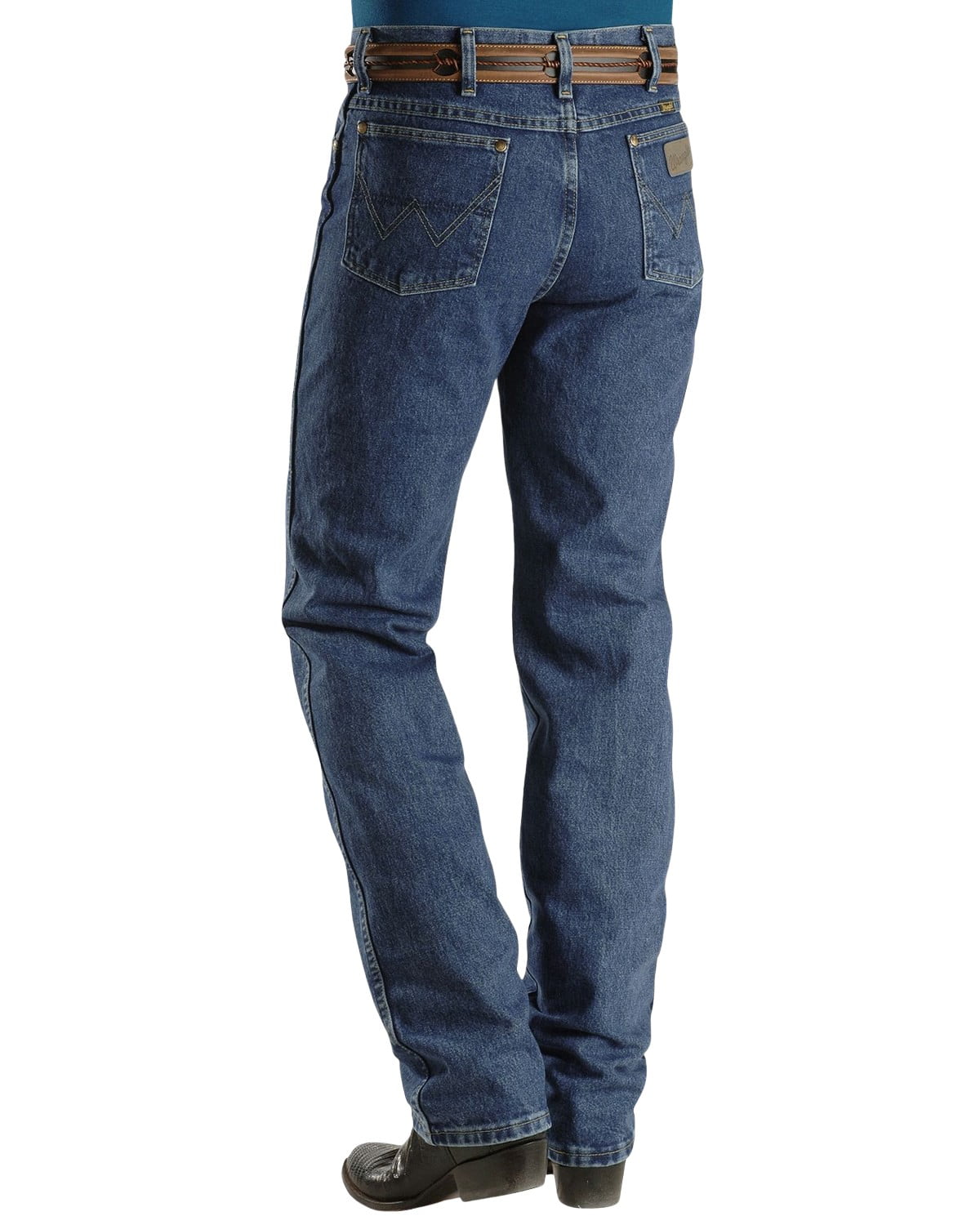 Wrangler Men's George Strait 936 Cowboy Cut Slim Jeans Denim 34W x 30L ...