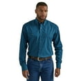 thumbnail image 1 of Wrangler Men's George Strait Midnight Blue Button Down Shirt 2331838, 1 of 3