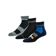 Wrangler Men's Half Cushion Quarter Socks, 3 Pack