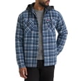 thumbnail image 1 of Wrangler® Men's Heavyweight Hooded Sherpa-Lined Shirt Jacket, 1 of 7