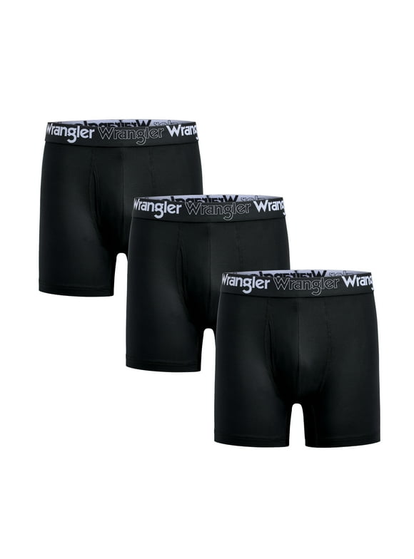 Men’s Lightweight Performance Stretch Boxer Briefs,3-Pack