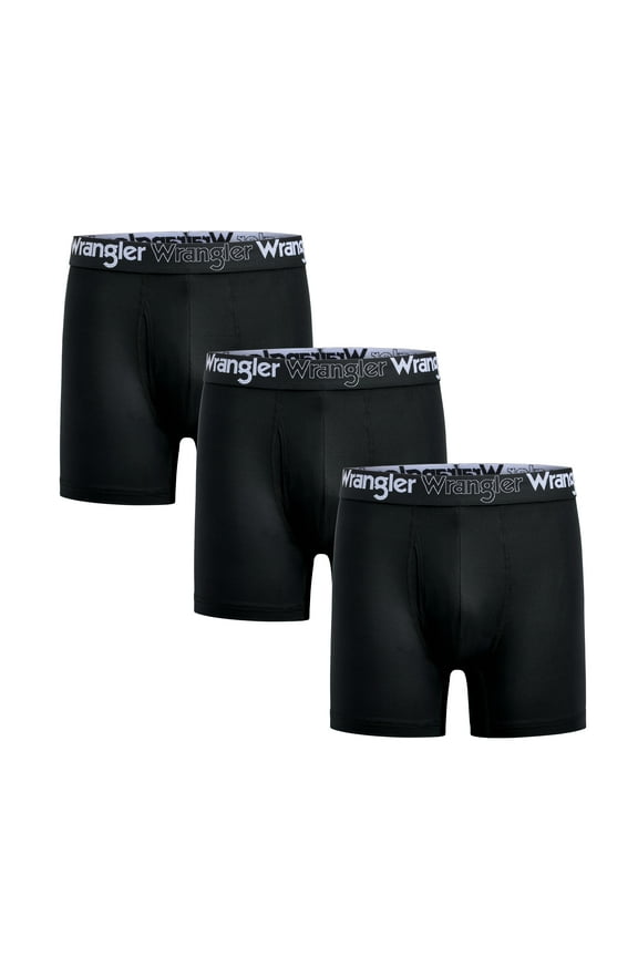 Men’s Lightweight Performance Stretch Boxer Briefs,3-Pack