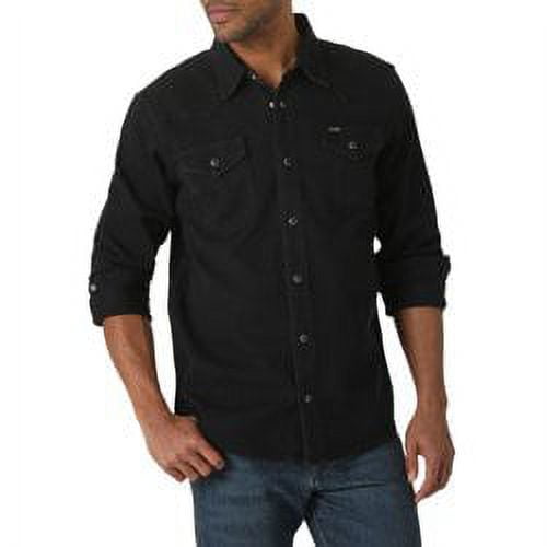 Wrangler Men's Long Sleeve Denim Tops, Size S-3XL