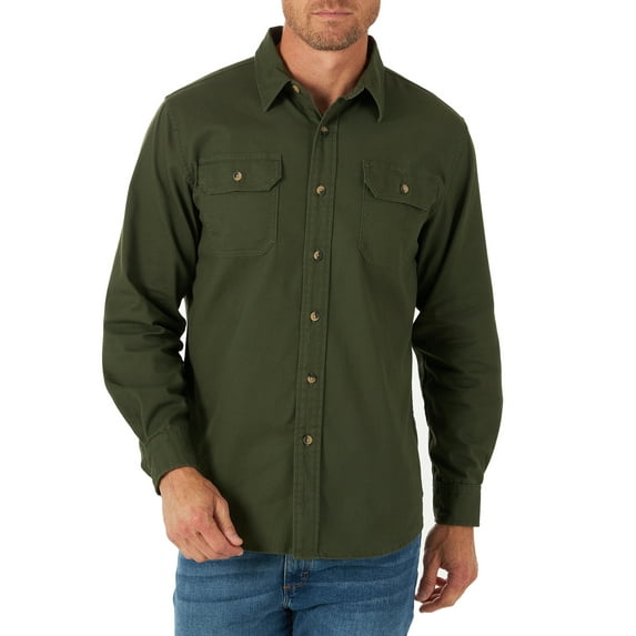 Wrangler Men's Long Sleeve Epic Soft Twill Woven Shirt